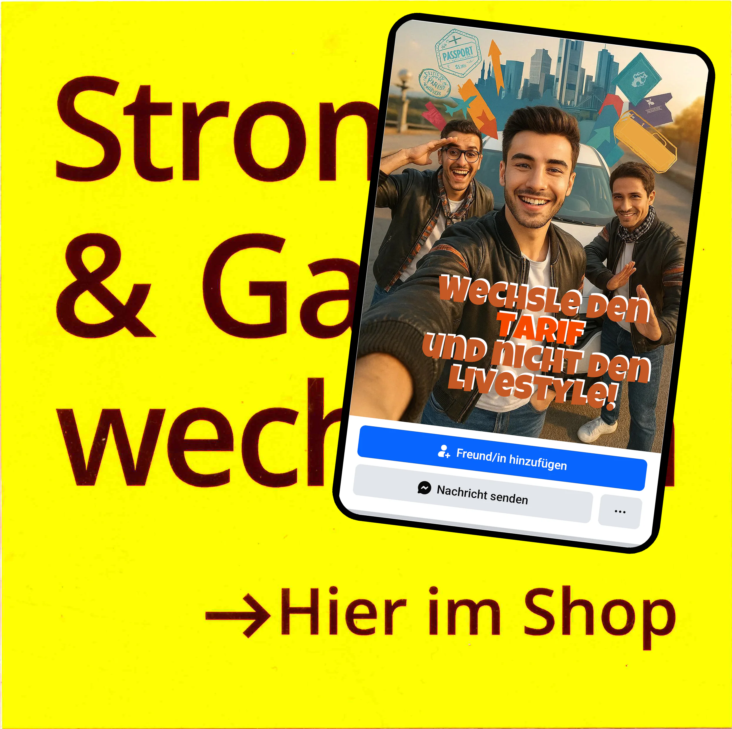 Energievertrag | Wechseln zum günstigen Strom- & Gas- Tarif